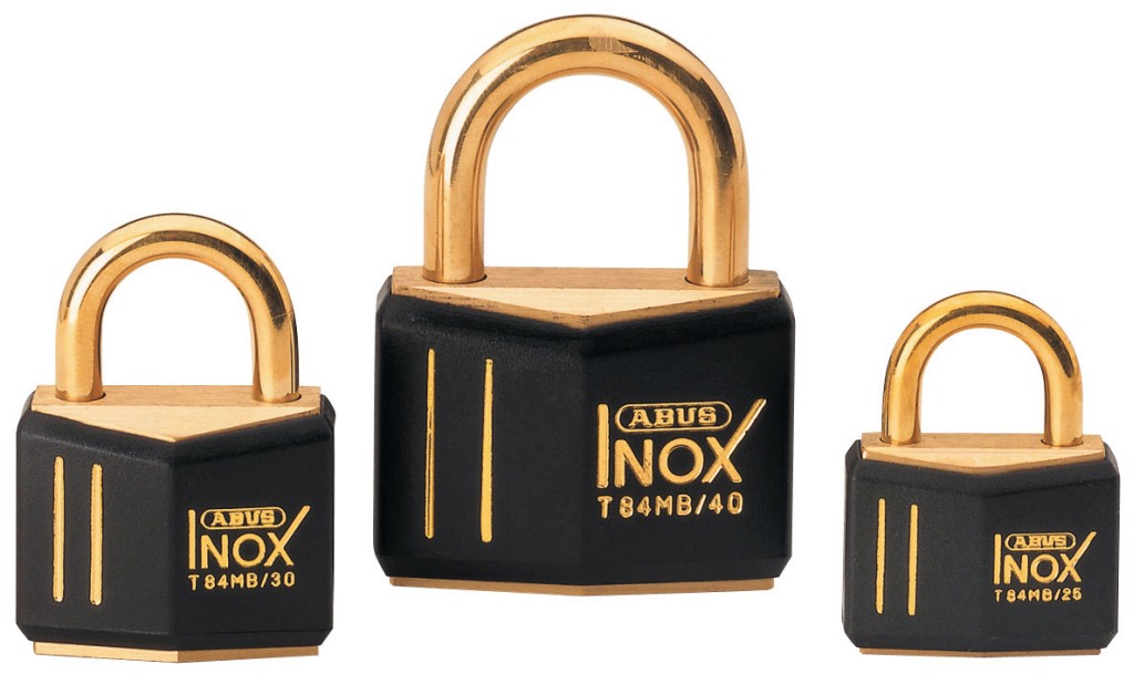 ABUS padlock T84MB/30 Ms/plastic 32mm 1 ABUS padlock T84MB/30 Ms/plastic 32mm