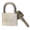 ABUS padlock 75IB/50 MsNi/stainless steel 50mm
