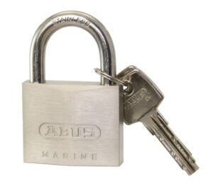ABUS padlock 75IB/50 MsNi/stainless steel 50mm