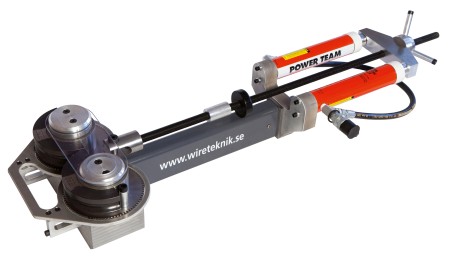 WIRETEKNIK A270/350 rolling jaws for wire rope 2/2.5mm 1 WIRETEKNIK A270/350 rolling jaws for wire rope 2/2.5mm