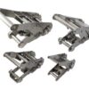 Belt ratchet A2 for 25mm belts, handle width 55mm