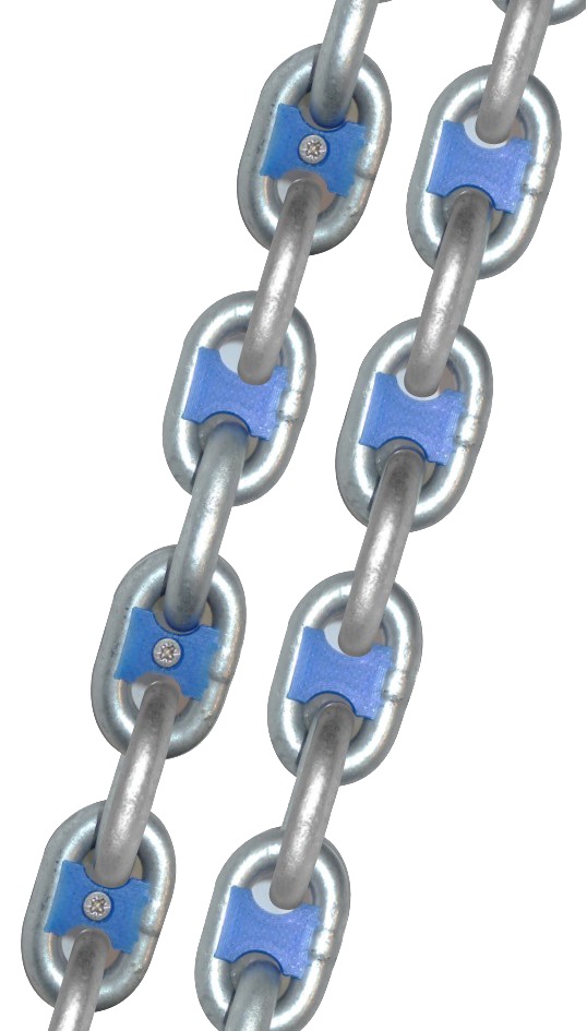 ANCHORIGHT anchor chain marker 6mm blue 5pcs. 1 ANCHORIGHT anchor chain marker 6mm blue 5pcs.