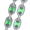 ANCHORIGHT Anchor chain marker 6mm green 5pcs. 3 aoc06gr