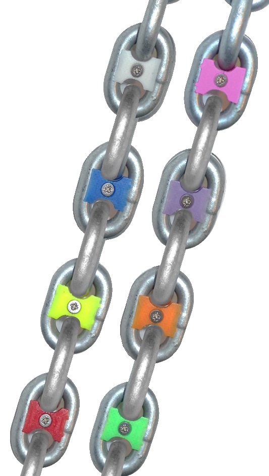 ANCHORIGHT Anchor Chain Marker Set 8mm, 8 Colors 5pcs each 1 ANCHORIGHT Anchor Chain Marker Set 8mm, 8 Colors 5pcs each