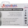 ANCHORIGHT sample card with anchor chain marker and board for 6 colors 3 aoedp23