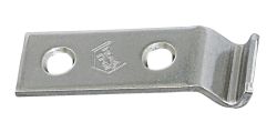 Tension lock hook plate, offset A2 46x15mm