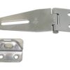Overlap hinge with eye plate A2 80+30x37mm