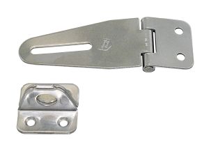 Overlap hinge with eye plate A2 80+30x37mm 1 Overlap hinge with eye plate A2 80+30x37mm