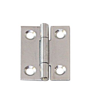 Hinge, die-cut, narrow A2 41x80x1.5mm 1 Hinge, die-cut, narrow A2 41x80x1.5mm