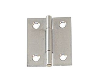Hinge, die-cut, half-width A2 32x40x0.9mm