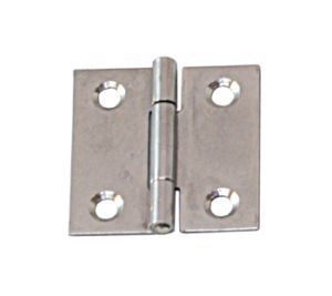 Hinge, die-cut, square A2 30x30x0.8mm