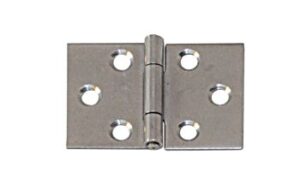 Hinge, die-cut, wide A2 75x50x1.2mm