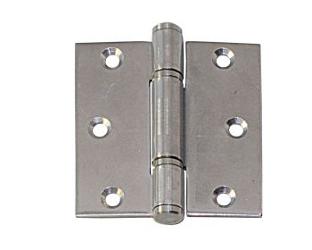 Door hinge, punched A2 85x90x2.5mm 1 Door hinge, punched A2 85x90x2.5mm