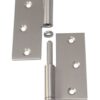 Door hinge, punched, liftable A2 90x90x2.5mm left 3 av10871090