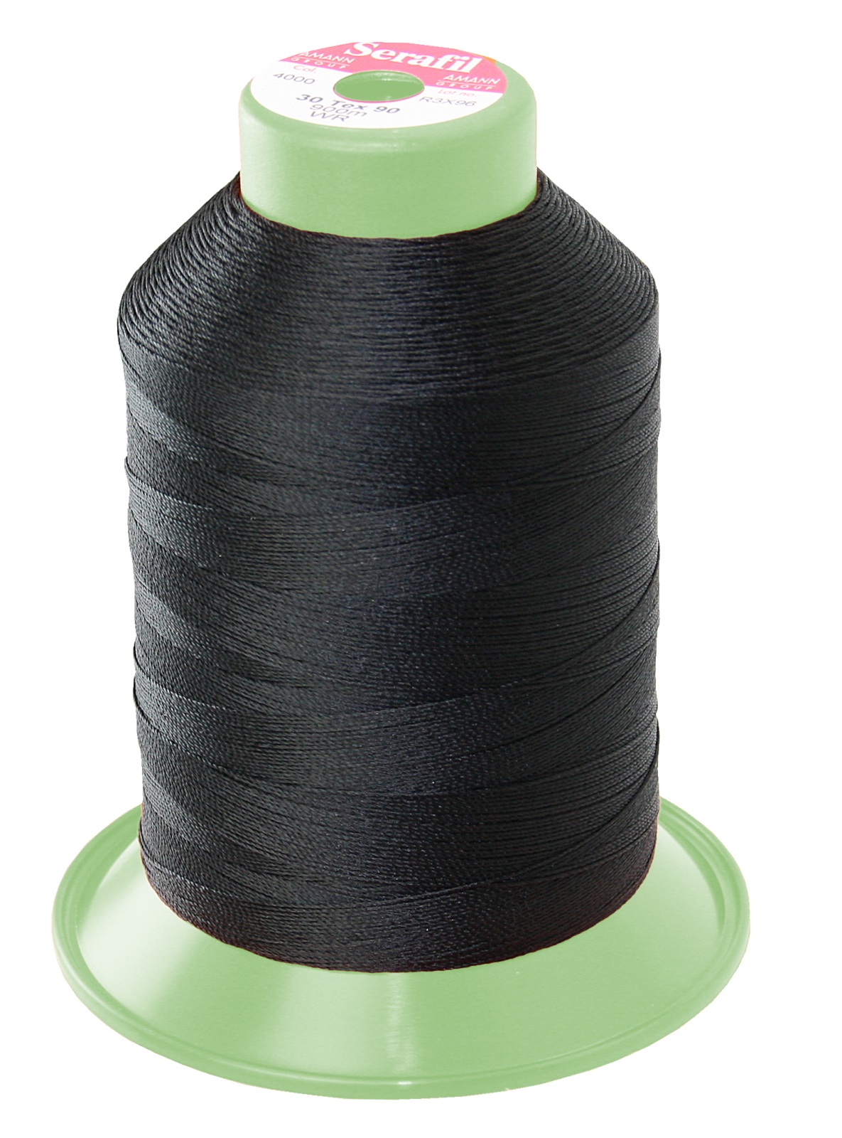 AMANN Sewing Thread Serafil WRe PES No. 30 Tex90 Black 900m 1 AMANN Sewing Thread Serafil WRe PES No. 30 Tex90 Black 900m