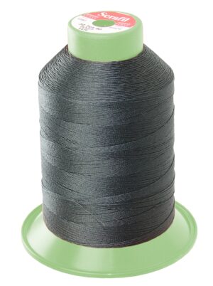 AMANN sewing thread Serafil WRe PES No.30 Tex90 anthracite 900m