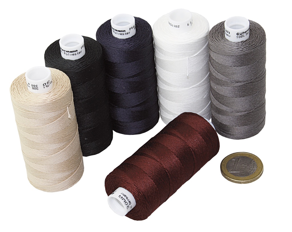 GÜTERMANN sewing thread Mara PES No.30 Tex100 gray 300m 1 GÜTERMANN sewing thread Mara PES No.30 Tex100 gray 300m