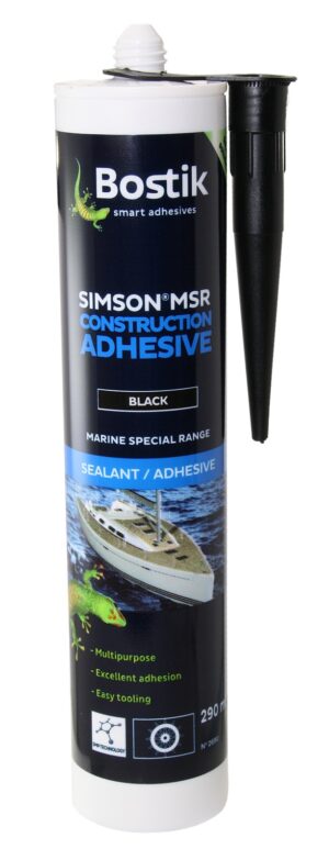 BOSTIK Simson MSR CA Construction Adhesive Cartridge 290ml Brown