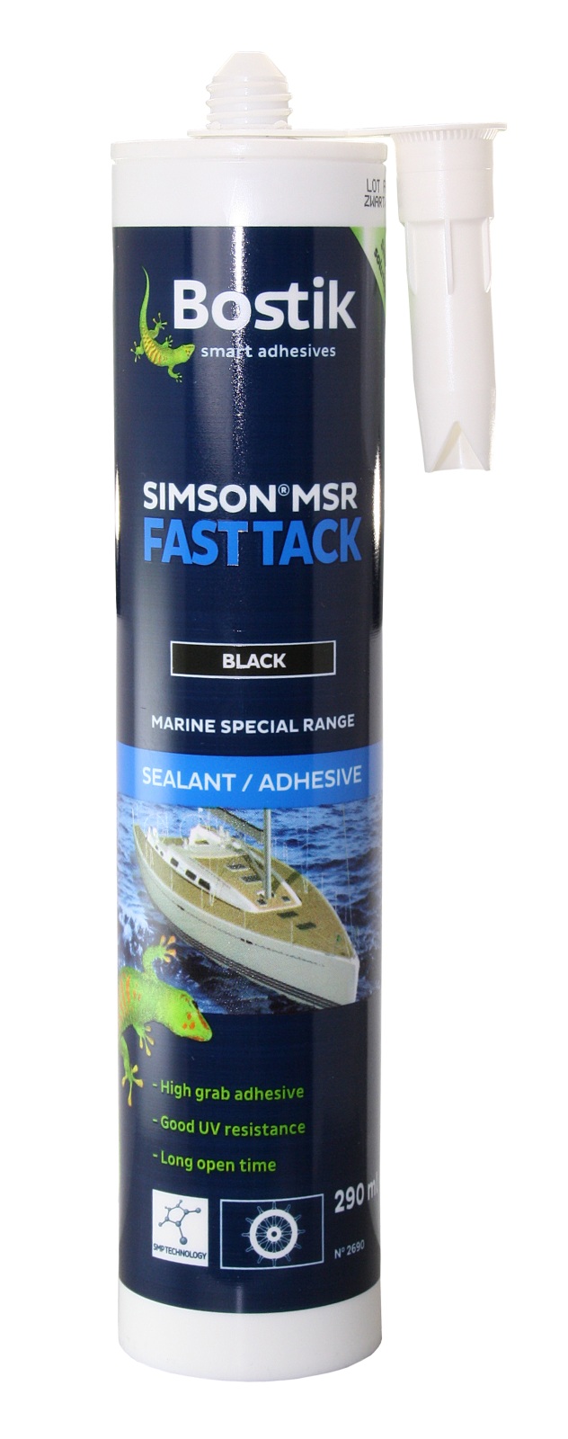 BOSTIK Windscreen Adhesive Simson MSR FT Cartridge 290ml Black 1 BOSTIK Windscreen Adhesive Simson MSR FT Cartridge 290ml Black