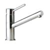 BARKA single-lever mixer tap, swivel and rotatable MsCr with ½" thread