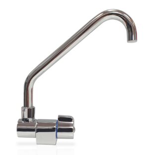 BARKA swivel and foldable tap, MsCr with 3/8" thread