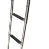 Telescopic bathing ladder on platform A4/plastic, 3 steps 2 bl2103