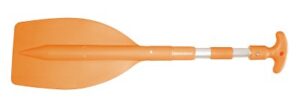 Telescopic paddle, aluminum/plastic, 560-1067mm, orange
