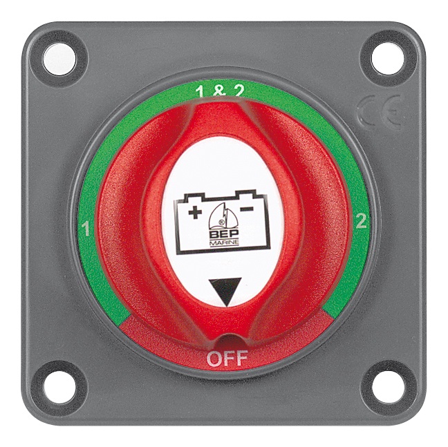 BEP Battery Selector Switch 701S 12/24V 200A 3-pole Surface Mount 1 BEP Battery Selector Switch 701S 12/24V 200A 3-pole Surface Mount