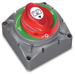 BEP Battery Selector Switch 721 12/24V 350A 3-pole Surface Mount SB-Pack