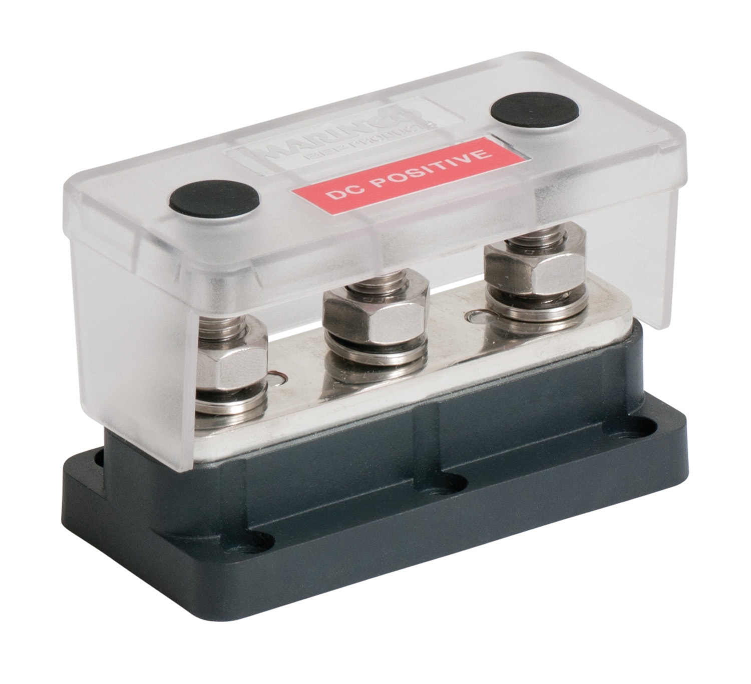 BEP busbar Pro Installer 50V 650A 3-pole, pin 10mm 1 BEP busbar Pro Installer 50V 650A 3-pole, pin 10mm