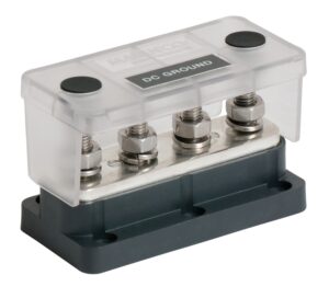 BEP busbar Pro Installer 50V 500A 4-pole, 8mm pin SB-Pack