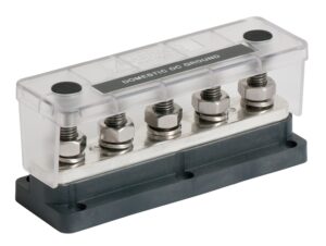 BEP Busbar Pro Installer 50V 650A 5-pole, Pin 10mm SB-Pack
