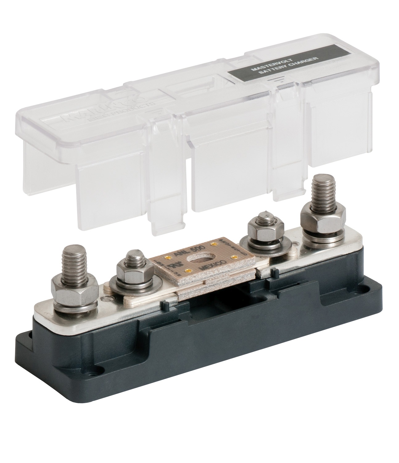 BEP Fuse Holder Pro Installer ANL2S 50V 750A, 10mm Pin SB-Pack 1 BEP Fuse Holder Pro Installer ANL2S 50V 750A, 10mm Pin SB-Pack