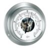BARIGO Barometer Sky, brushed stainless steel, scale 85mm, 110x32mm 3 br183rf