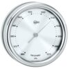 BARIGO Barometer Orion, polished stainless steel, scale 100mm, 102x35mm