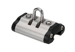 BARTON Traveller carriage size 0 for 16x9mm rail with shackle 1 BARTON Traveller carriage size 0 for 16x9mm rail with shackle