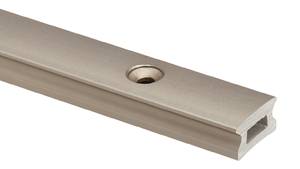 BARTON Traveller rail size 1, anodized aluminum, 20x12mm, 1.2m 1 BARTON Traveller rail size 1, anodized aluminum, 20x12mm, 1.2m