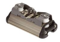 BARTON Traveller carriage size 2 for 26x15mm rail with shackle + 2 blocks 1 BARTON Traveller carriage size 2 for 26x15mm rail with shackle + 2 blocks
