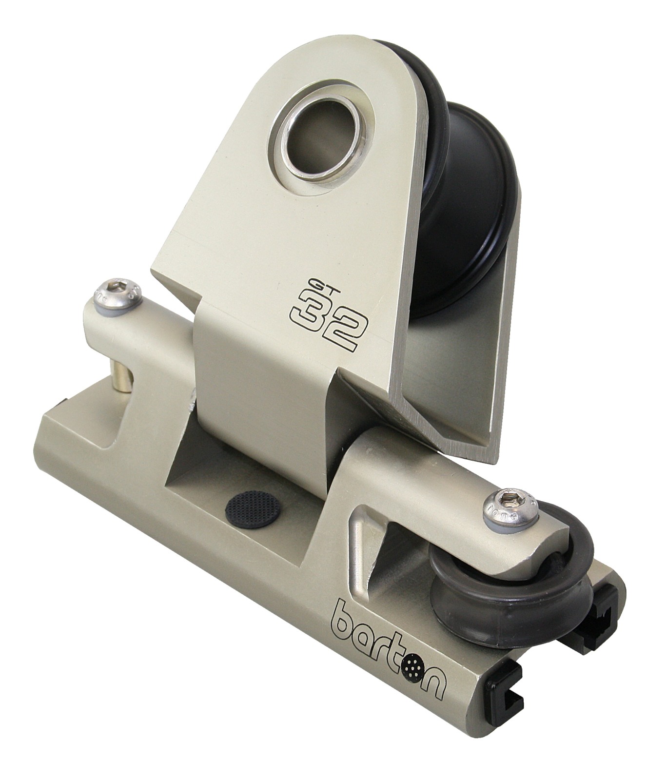 BARTON Genoa slide GT size 3 for 32mm T-track, with 50mm block and pin, silver 1 BARTON Genoa slide GT size 3 for 32mm T-track, with 50mm block and pin, silver