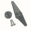 BARTON Flag Cleat for Shrouds, Nylon, for Wire Rope 4-8mm 2 bt52110