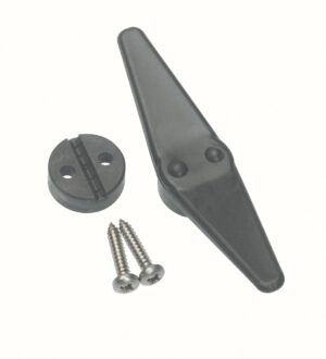 BARTON Flag Cleat for Shrouds, Nylon, for Wire Rope 4-8mm