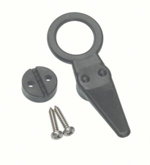BARTON Flag Cleat with Eye for Shrouds, Nylon for Wire Rope 4-8mm
