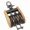 BARTON Victory Triple Blade Spherical Wood 45mm, Rope 10mm, Swivel/U-Shaped Hook 3 bt53430 1
