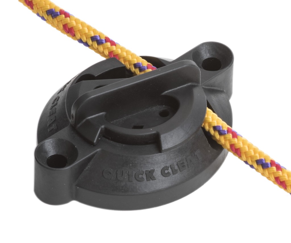 BARTON Quick Cleat for screwing on nylon rope, 6mm pair 1 BARTON Quick Cleat for screwing on nylon rope, 6mm pair
