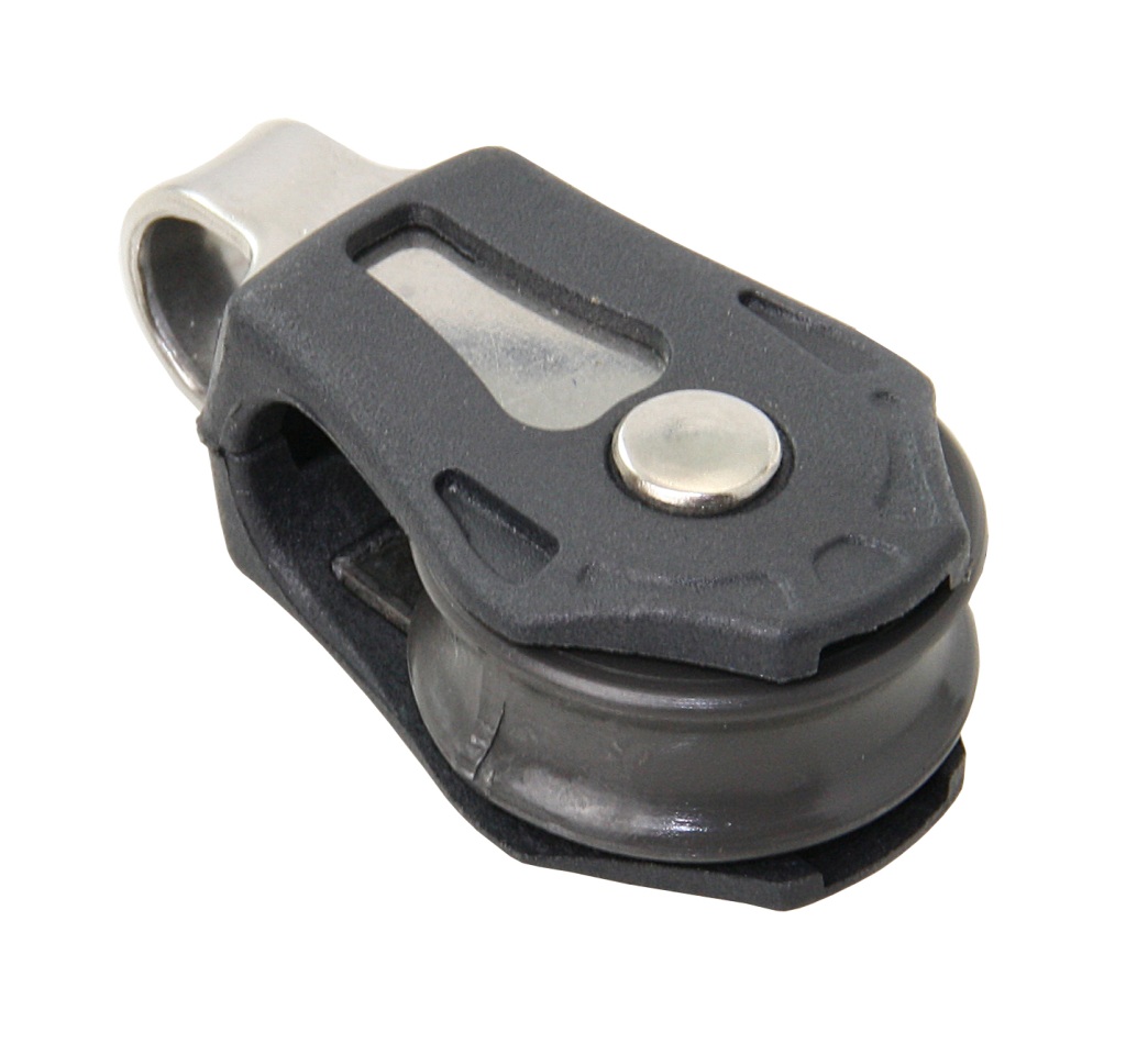 BARTON single block, spherical, 20mm, rope 5mm, head bracket 1 BARTON single block, spherical, 20mm, rope 5mm, head bracket