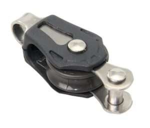 BARTON Single block sliding 20mm, rope 5mm, headband/U-shaped bracket