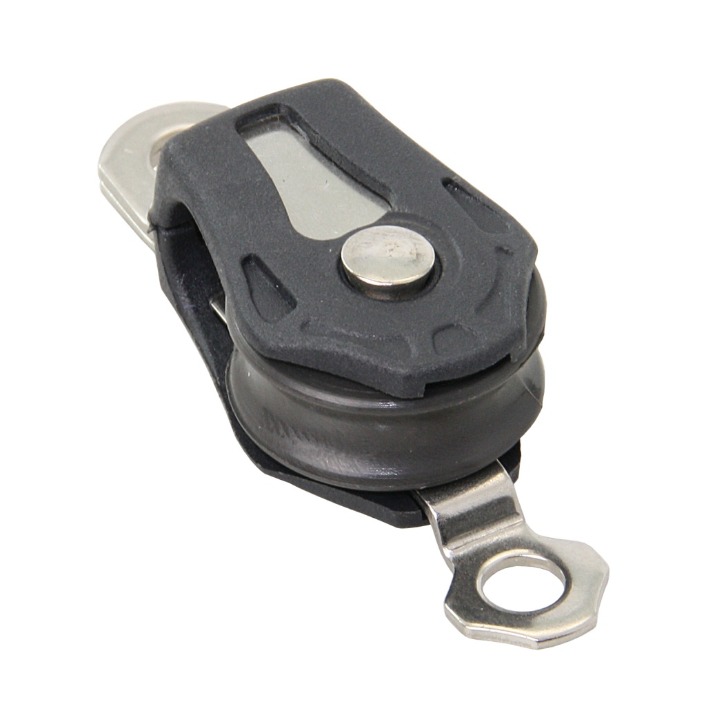 BARTON reclining block, spherical, 20mm, rope 5mm 1 BARTON reclining block, spherical, 20mm, rope 5mm