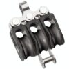BARTON Triple block, sliding, 20mm, cable 5mm, headband/U-shaped bracket