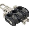 BARTON Triple Block, sliding, 20mm, rope 5mm, swivel shackle/U-shackle