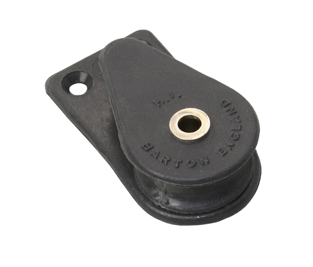 BARTON spherical lying block, 30mm diameter, 8mm rope 1 BARTON spherical lying block, 30mm diameter, 8mm rope